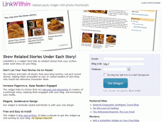 LinkWithin related posts widget with photo thumbnails