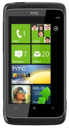 如何在「Windows Phone 7」流動裝置設定您的「電子郵件」
